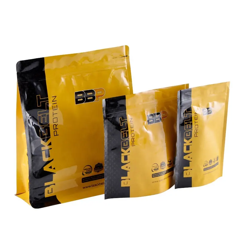 Bolsa de plástico impermeable para café/té/leche/proteína en polvo para uso alimentario