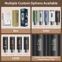 Machine à café expresso auto-chauffante 3 en 1, portable, 7500 mAh, rechargeable par USB, 20 bars, pour capsules de café moulu K-Cup