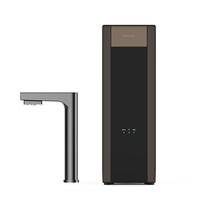 Robinet de robinet intelligent 1000G filtre à eau par osmose inverse refroidisseur d'eau sans réservoir sous l'évier purificateur d'eau chaude et froide