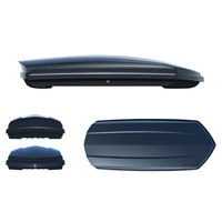 Personnalisé double face 580L ABS PC ASA Sports Style SUV Boîtes de rangement pour bagages à monter sur le toit Coffre de toit universel pour voiture de voyage