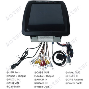 Estilo Tesla para DODGE Durango 2010-2020 <span class=keywords><strong>Android</strong></span> 14 pantalla Vertical navegación GPS para coche reproductor Multimedia ESTÉREO AUTOMÁTICO cinta de Radio - Product Image 4