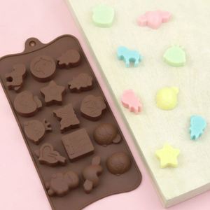 Stock Silicone Chocolate With Valentine Collection Home Diy Bake Mould Reused Plaster <b>Soap</b> Trays Gummy <b>Mold</b> OEM\ODM - Product Image 2