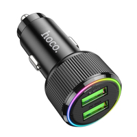 Hoco NZ14 Guerrero 36W chargeur voiture double usb QC3.0 18W charge rapide