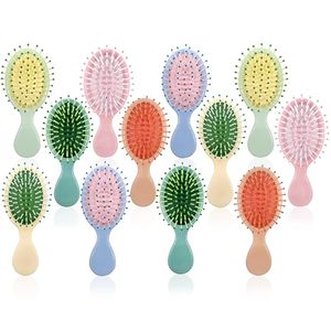 Nhãn Hiệu Riêng Thời Trang Xách Tay Nhiều Màu Mini Tóc Bàn Chải Biểu Tượng Tùy Chỉnh Kẹo Đầy Màu Sắc Xử Lý Dễ Thương Nhựa <span class=keywords><strong>Pocket</strong></span> Nhà Mềm - Product Image 1