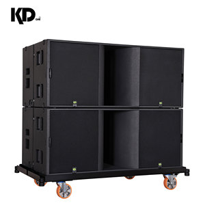 Système de haut-parleurs en ligne passifs 8+4 avec deux enceintes de 8 pouces Kd-208 et un caisson de basses de 18 pouces Kd-28 Kd-208/kd-28 - Product Image 5