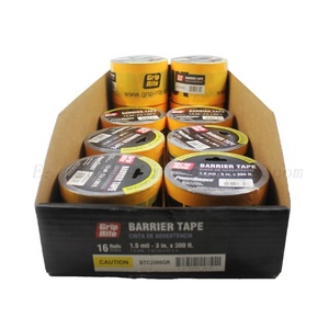 Alta visibilità 3 "* 1000 'giallo brillante scena del <span class=keywords><strong>crimine</strong></span> nastro <span class=keywords><strong>di</strong></span> barriera non incrociato nastro <span class=keywords><strong>di</strong></span> avvertimento nero e giallo stampabile - Product Image 5