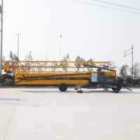 Machines de construction de Shanghai TCK-10 1 tonne mini auto-ériger prix de grue à tour intelligente à vendre