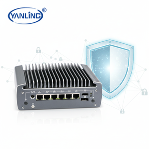 Yanling Nouveau Mini PC Pare-feu 10e Génération Dual Core Intel Core I3 6 LAN DDR4 RAM pour Usage Professionnel avec 4 Ports POE - Product Image 1