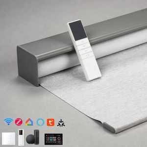 ستائر آلية ذكية مخصصة، ستائر كهربائية، نظام ستائر دوارة كهربائية - Product Image 1