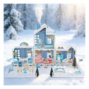 Fenêtres et portes en verre pour maison de poupée, mini lampe, lumières pour maison de poupée, accessoires d'éclairage - Product Image 5