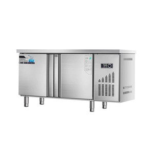 Réfrigérateur de comptoir réglable à double température en acier inoxydable à refroidissement direct pour usage hôtelier – Nouveau - Product Image 2