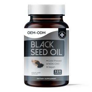 120 cápsulas de óleo de semente preta, antioxidante natural para a saúde e bem-estar de adultos, não recomendado para mulheres grávidas, suplemento. - Product Image 1