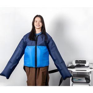 Hot Supplier 6 Chamber Air <strong>Compression</strong> Massager Jacket for Shoulder Arm Waist Back Support Customization - Product Image 1