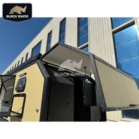 Remorque de camping tout-terrain, camping-car, auvent extensible, roulotte tout-terrain, caravane