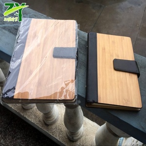 ZY-851 copertina di bambù ecologica quaderni degli studenti taccuini articoli per la casa - Product Image 6