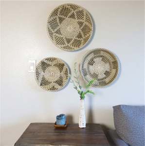 Dekor Fur Die Kommode Resort Bali <span class=keywords><strong>Bio</strong></span> Deko Zu Hause Rattan Babydekoration Erdige Heimdekoration Wandrahmen Dekoration - Product Image 2