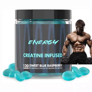 Offre Spéciale OEM Monohydrate de créatine Gym Gummies Usine Vente en gros Supplément de nutrition sportive pré-entraînement avec marque privée