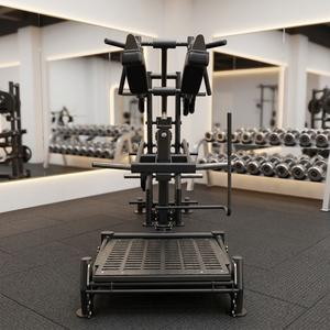 Machine à Squat Professionnelle Commerciale à Pendule, Robuste, à Charge de Plaques, Équipement de Musculation pour Salle de Sport, Certifiée CE, Rack à Squat - Product Image 3