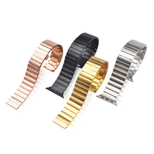 Correa de <span class=keywords><strong>reloj</strong></span> inteligente de acero inoxidable 304, 38, 40, 41, 42, 4, 45, 49mm, prémium, para apple watch - Product Image 1