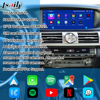 واجهة كاربلاي وأندرويد أوتو لاسلكية من Lsailt بسعة 8 جيجابايت لسيارات لكزس LS460 2012-2017، مجموعة ترقية متكاملة مع متجر جوجل بلاي وسبوتيفاي