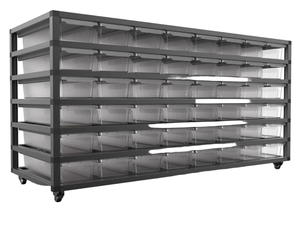 Enceinte modulaire empilable en plastique pour reptiles Système de <span class=keywords><strong>cage</strong></span> à serpent Plateau en plastique à motif solide Type de palette pour grands reptiles - Product Image 3