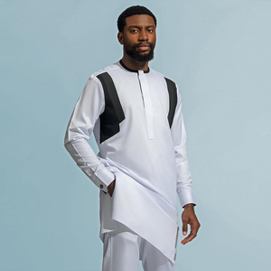 Vente en gros de vêtements H & D pour hommes de style africain Vêtements musulmans Fabricant de vêtements africains pour hommes <span class=keywords><strong>Agbada</strong></span> - Product Image 2