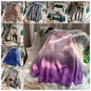 Factory Low Price Wholesale Customized Thick Autumn and Winter Coat Fashion Cute Knitted Women'<strong>s</strong> <strong>Ladies</strong> <strong>Sweater</strong> - Product Image 2