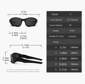 إطار تكتيكي PC أخضر مطلي مقاوم للرياح عدسات TAC للرجال نظارات صيد للدراجات في الهواء الطلق - Product Image 6