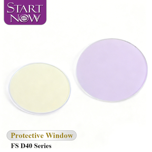 Lente di taglio laser Startnow Dia.40 mm, finestra in fibra ottica in silice fusa, rivestimento <span class=keywords><strong>AR</strong></span>, 40x2/40x5/48x3 mm, lenti pro - Product Image 1