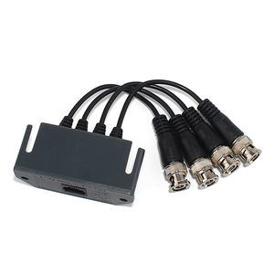 <span class=keywords><strong>Balun</strong></span> de <span class=keywords><strong>Video</strong></span> Pasivo de 4 Canales con Par Trenzado, Convertidor Adaptador RJ45 HD, Transmisor de <span class=keywords><strong>Video</strong></span>, <span class=keywords><strong>Balun</strong></span> de <span class=keywords><strong>Video</strong></span> para <span class=keywords><strong>CCTV</strong></span> HD CVI TVI AHD - Product Image 3