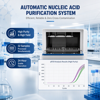 Extractor de Ácido Nucleico de Precio de Fábrica, Extractor de 32 Muestras de ADN/ARN con Filtración Eficiente