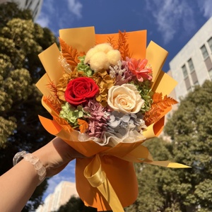 Bouquet di Rose Stabilizzate in Confezione Regalo, Fiori Romantici di Prima Qualità <span class=keywords><strong>per</strong></span> <span class=keywords><strong>San</strong></span> <span class=keywords><strong>Valentino</strong></span>, Compleanno, Matrimonio, Novità 2026 <span class=keywords><strong>per</strong></span> <span class=keywords><strong>Lei</strong></span> - Product Image 5