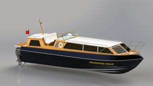 Chouchou — bateau de détente, 40ft, en fibre de verre, nouvelle collection - Product Image 3