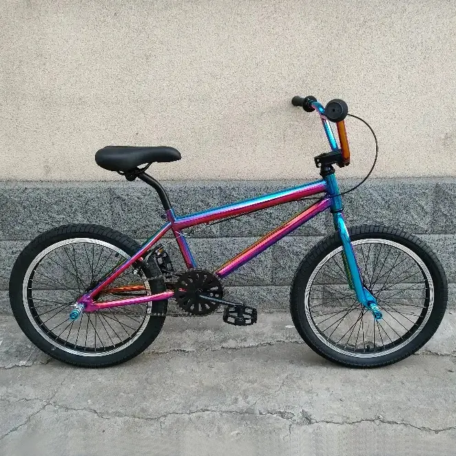 Boa qualidade alta aço carbono freestyle mini esporte bmx 20 polegada modelo legal quadro bicicletas adulto bicicleta ciclo