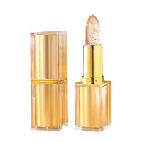 Rouge à lèvres changeant de couleur OEM ODM, étiquette privée, logo personnalisé, couleur de gel réactive à la température, vente en gros de cosmétiques en vrac