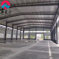 Bâtiment préfabriqué économique en métal d'entrepôt de stockage de ferme de structure métallique d'atelier préfabriqué