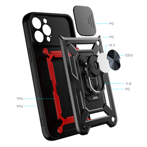 Ốp Điện Thoại Camera Trượt Chống Rơi 2 Trong 1, Ốp Bảo Vệ Ống Kính Cho <span class=keywords><strong>iPhone</strong></span> 12 Pro Max - Product Image 2