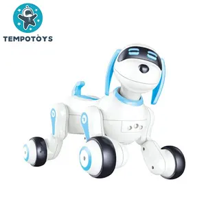 Robot de Control remoto inteligente para niños, mascota, perro de Control remoto, juguete eléctrico inteligente con Sensor de huella dactilar