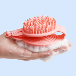 Sanga Muliti-type Luxury Hair Brush <b>Head</b> Shampoo Brush Scalp Care Hair <b>Massager</b> Brush for Dry Damaged Hair - Product Image 5