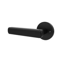 Serrure de porte intelligente en alliage de zinc Fac Wholale Low Pre Ameran avec câble USB d'alimentation d'urgence, déverrouillage par empreinte digitale, finition noire pour bois/acier