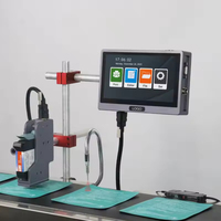Imprimante jet d'encre thermique en ligne S10 USB, codeur de date automatique, code QR, code-barres, numéro de série, logo, machine haute efficacité