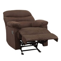 Canapé à bascule manuel moderne, fauteuil inclinable en tissu souple, simple, pour salon, bon marché