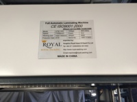 Machine à laminer automatique à grande vitesse MJBZJ-1-1750 pour cartons ondulés à 3/4/5 couches