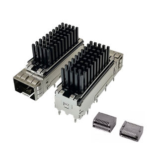 Ricetrasmettitore fibra ottica XFP QSFP28 connettore 100 10G 25G modulo fibra ottica QSFP + SFP <span class=keywords><strong>cage</strong></span> SFP + CFP connettore rj45 jack modulare - Product Image 2