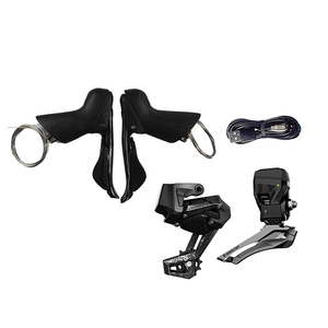 Dérailleur électronique sans fil WheelTop EDS TX6000 en fibre <span class=keywords><strong>de</strong></span> carbone pour vélo <span class=keywords><strong>de</strong></span> route, kit <span class=keywords><strong>de</strong></span> dérailleur avec levier <span class=keywords><strong>de</strong></span> vitesses 7-14 vitesses - Product Image 2