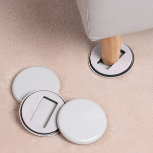 Đồ Nội Thất Sliders Tái Sử Dụng Vòng Movers Nhựa Movers Giá Trị Gói <span class=keywords><strong>Felt</strong></span> <span class=keywords><strong>Pads</strong></span> Đối Với Thảm - Product Image 4
