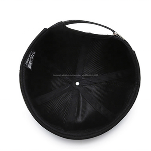 2020 the most popular 100% cotton cheap custom 6 panel brimless cap custom label embroidered 100% cotton cap hat - Product Image 4