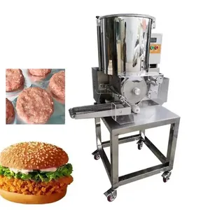 Nouveau design Burger Patty formant la machine Machine de fabrication de tourtes à la viande Machine de fabrication de pépites de côtelettes