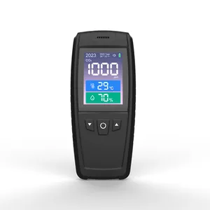 Nieuwste 3-In-1 Digitale Co2-detector Met 2000 Mah Temperatuur Vochtigheidssensor Best Verkopende Co2 Gasmeter Tentoonstellingen Ziekenhuizen