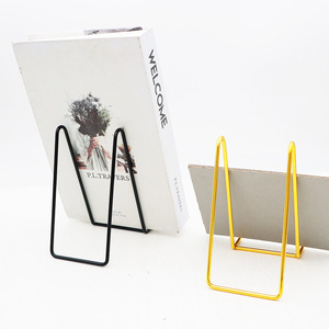 Photo Frame Desktop Stand Metal 3D Rectangle For Office Living Room <b>Decoration</b> - Product Image 3